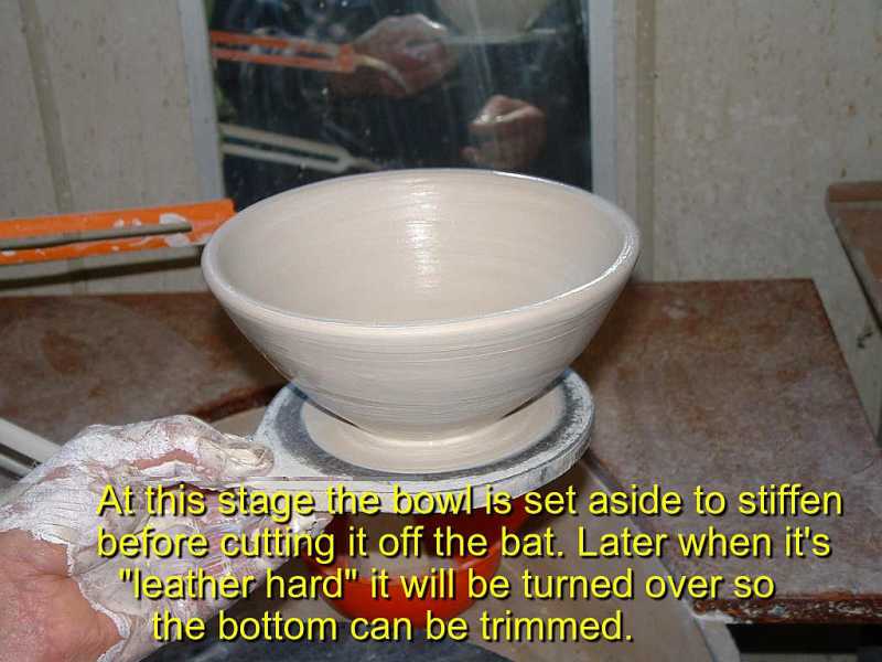 Pot finished on the bat