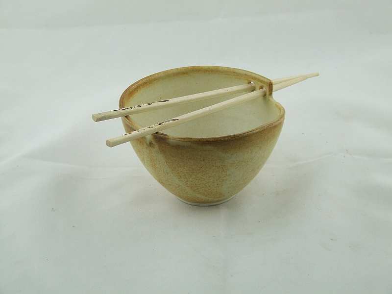 Chopstick bowl with chopsticks