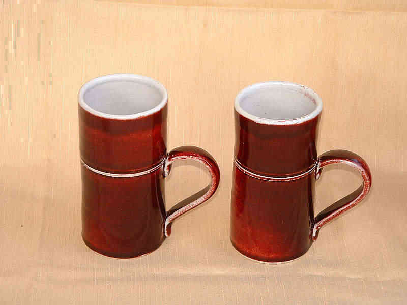 Copper red
              mugs