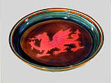 Platter with Welsh Dragon motif