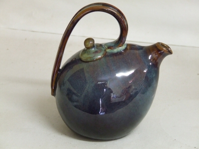 Teabag
                      teapot, temmoku and titanium oxide glaze